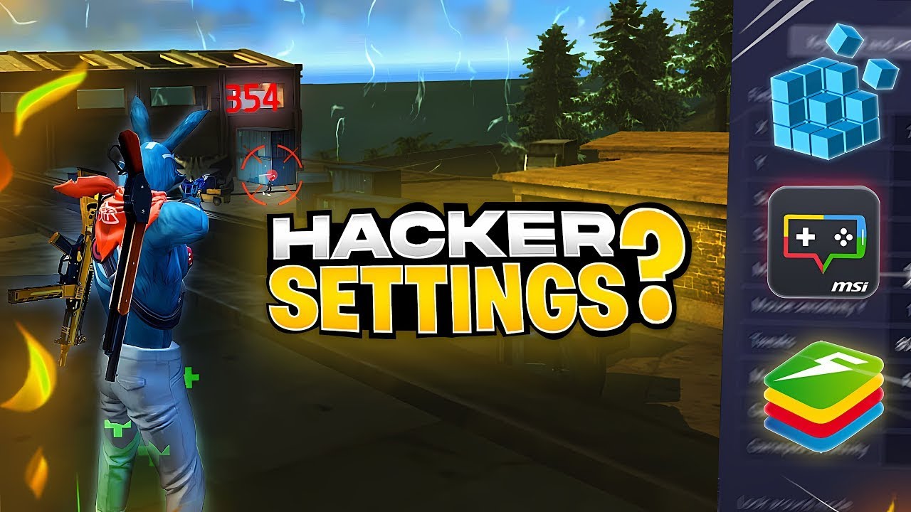 රතු වෙතරක්ම ගහන්න settings : hacker settings 95.9995 headshot rate :  BS 5 : BS 4 : MSI : low end pc