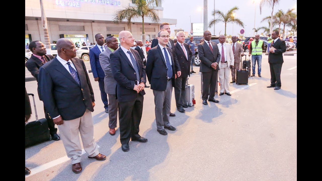 Stammapostel in Angola: Ankunft in Luanda