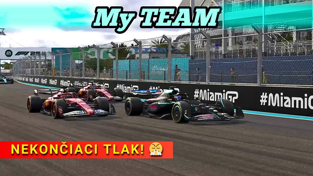 VÝPRASK OD FERRARI? 🏎️💨 Boj o prežitie v Miami | F1 25 My Team Kariéra