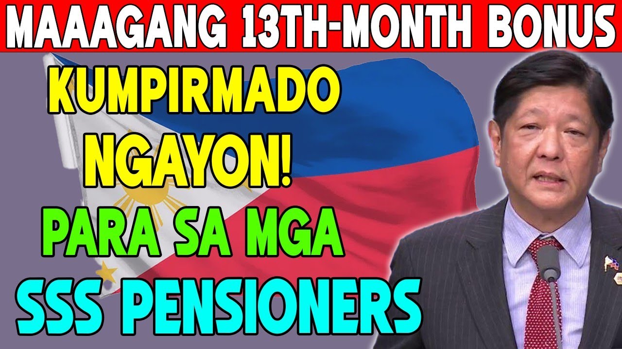 Kumpirmado! SSS Pensioners, matatanggap na nang mas maaga ang 13th-month bonus ngayong Oktubre&ndash;Nobye
