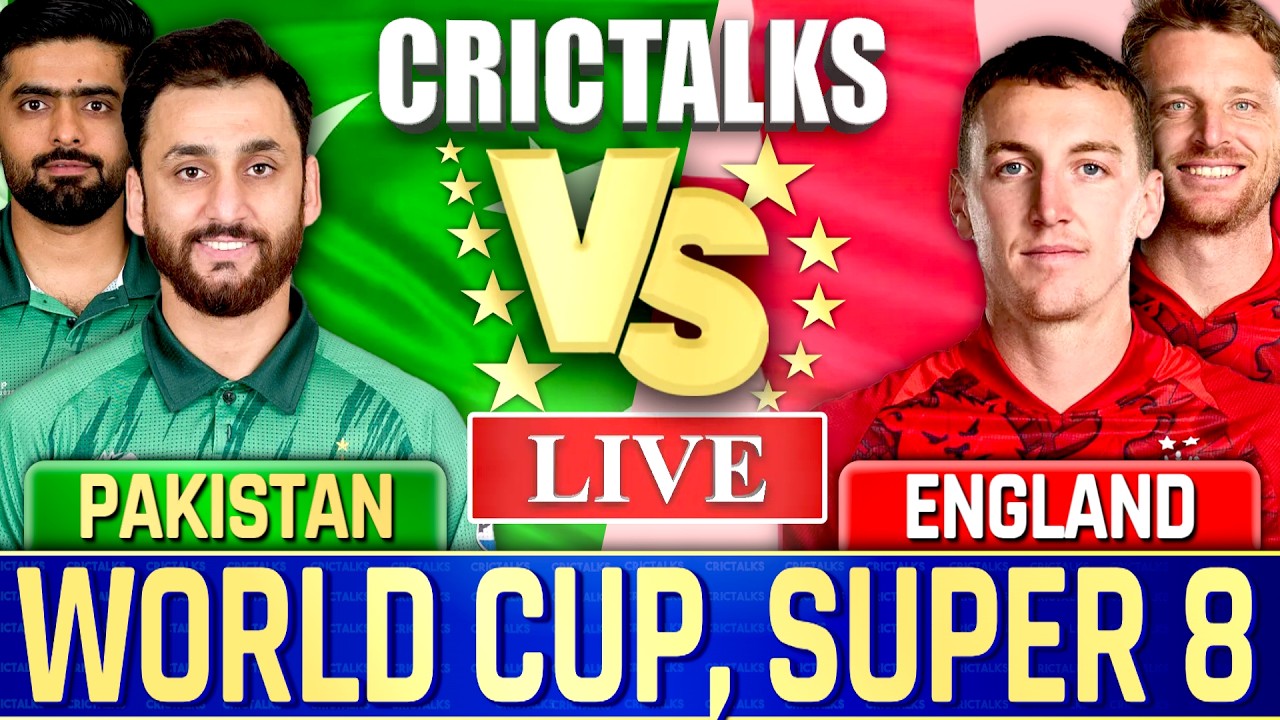 🔴 Pakistan vs England, T20 World Cup 2026 Live Cricket Match Today Score Commentary 2nd Inning