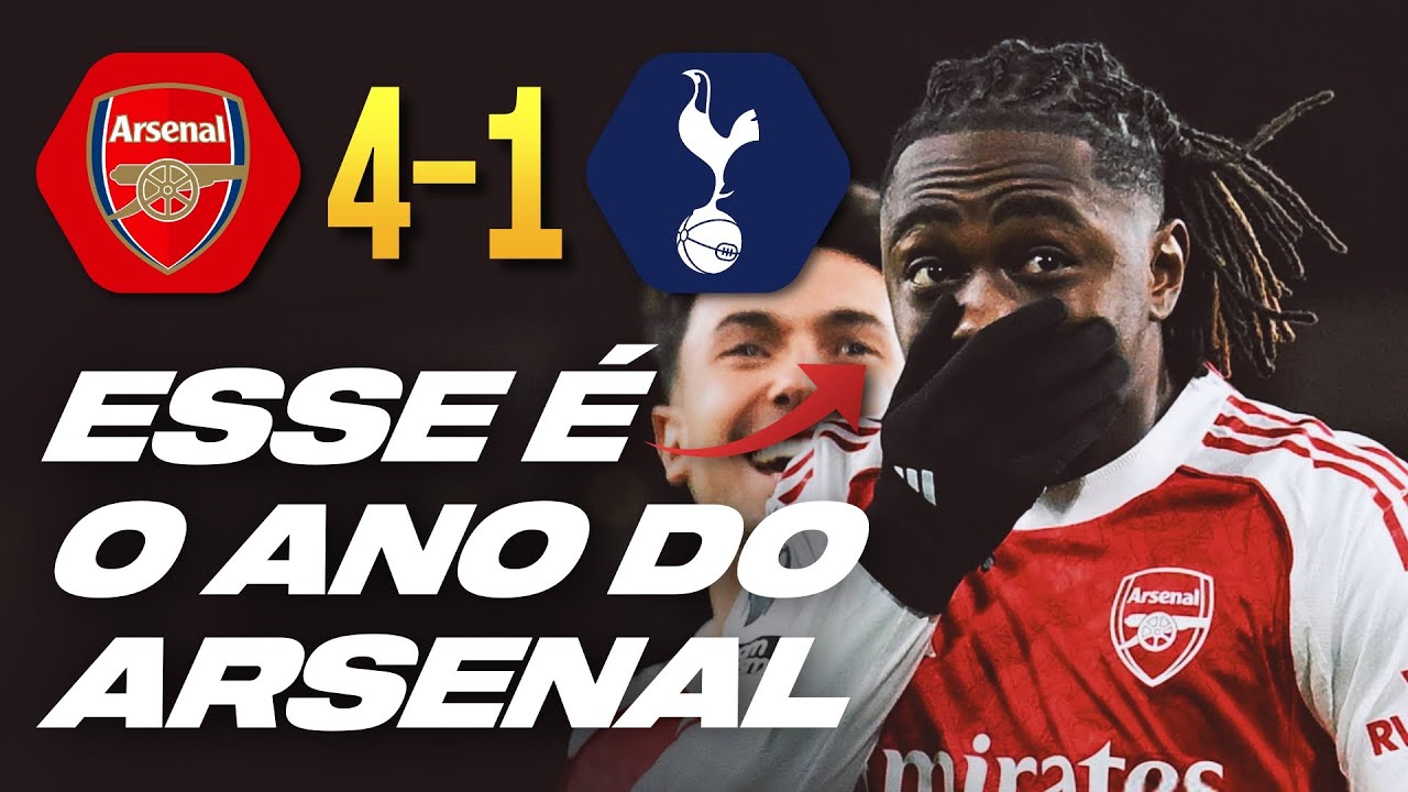 Hora de aceitar a realidade: O ARSENAL &Eacute; FORTE DEMAIS