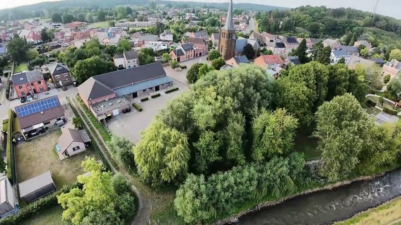 FPV dronevlucht over Testelt en de Demer – Dynamische luchtbeelden