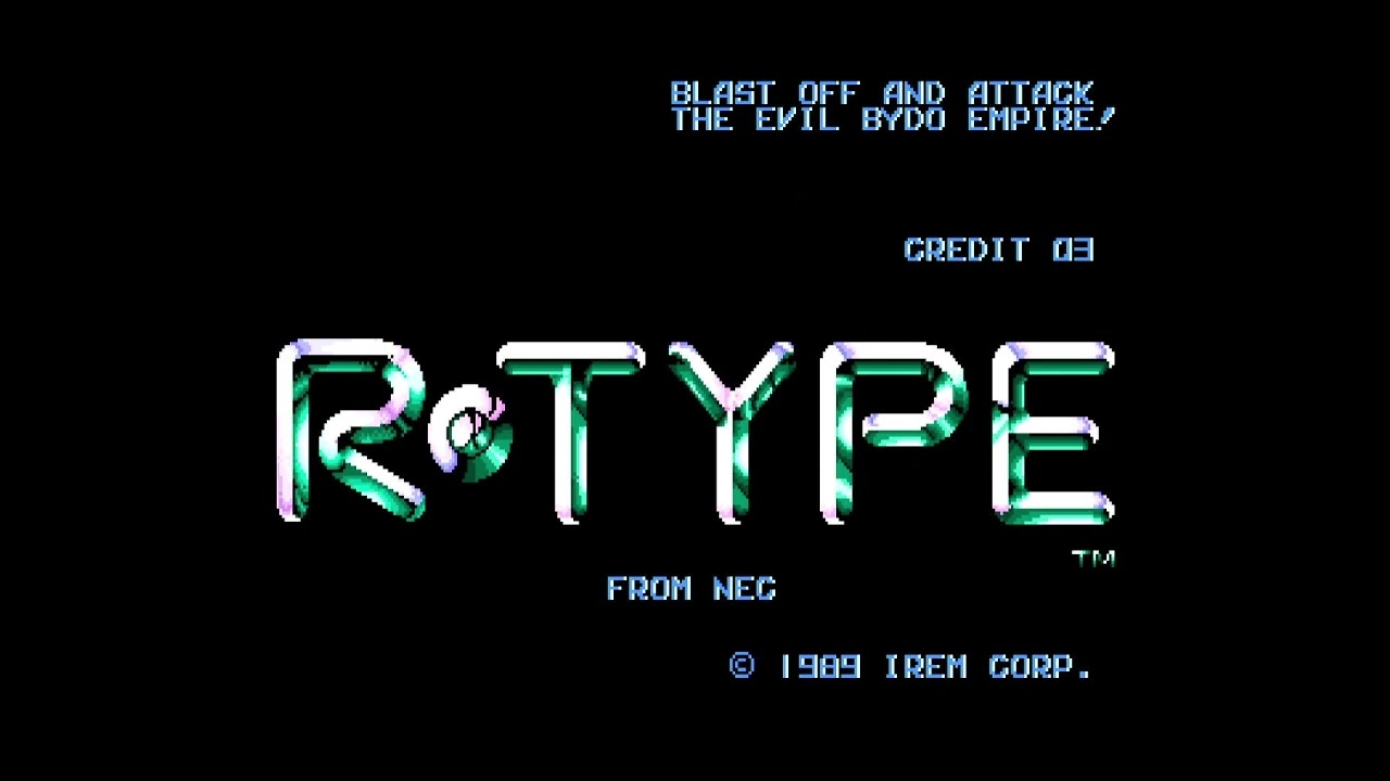 R-Type on Analogue Pocket running PCEngine openFPGA Core.