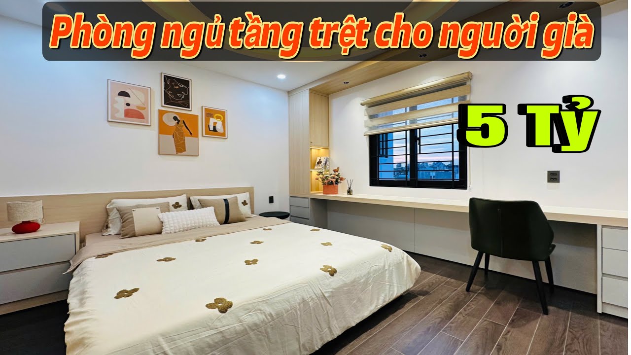 Phân khúc nhà 5 Tỷ hẻm xe tải tránh nhau - Có Phòng ngủ dưới đất cho Ông Bà | ngang gần 5m