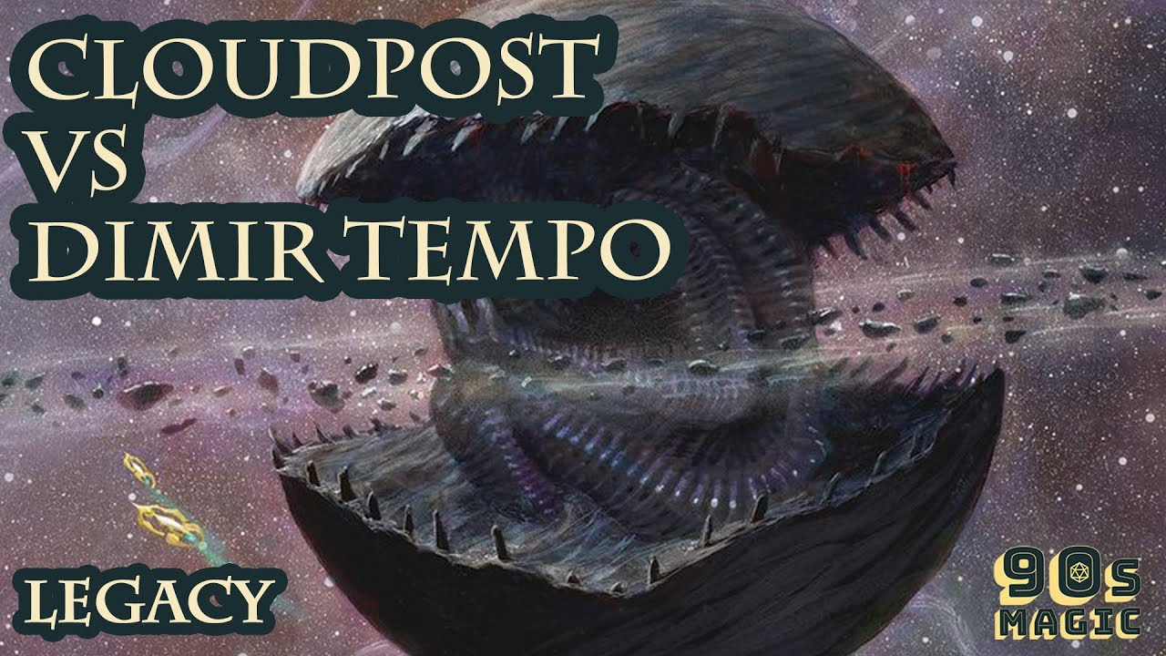 Mono Blue Cloudpost против Dimir Tempo [MTG Legacy]