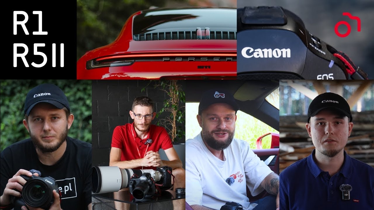 Canon EOS R1 i R5II - Pierwsze wrażenia na gorąco feat. Blank, Skwiot, Kołodziejczyk, Koślicki