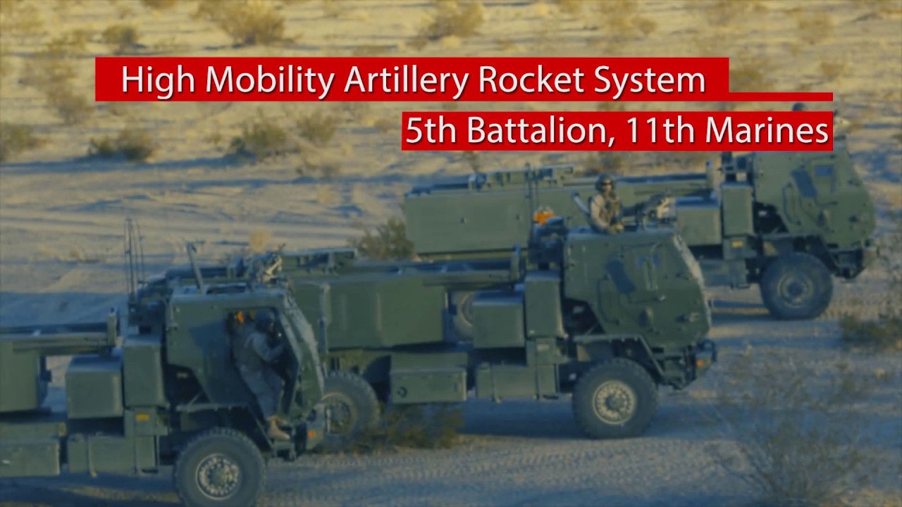 USMC HIMARS - HIGH MOBILITY ARTILLERY ROCKET SYSTEM