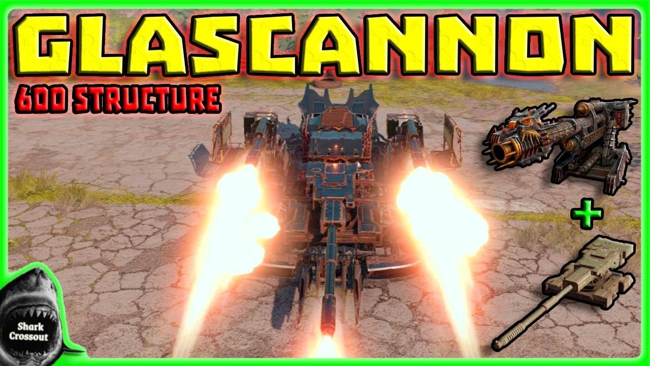 600 Structure Glas Cannon 😬 [2 Executioner + 1 Tsunami 11K PS]  [Crossout Gameplay ►163]