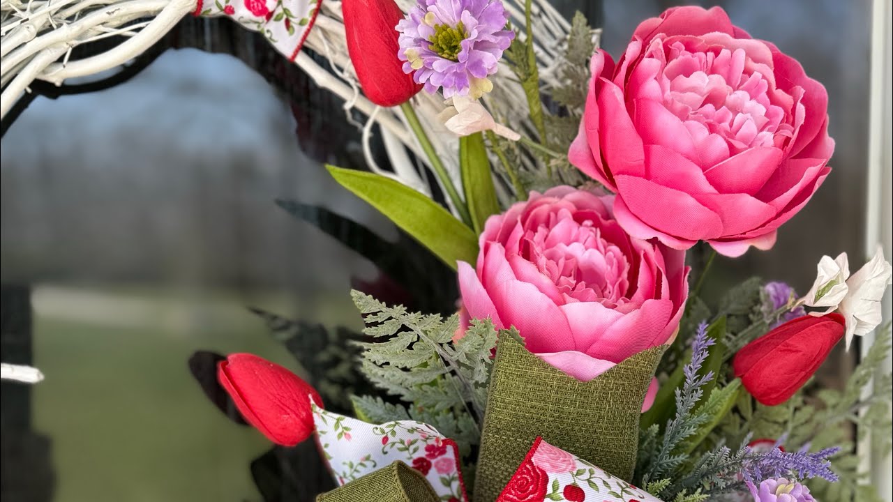 How To Design a Spring Wreath