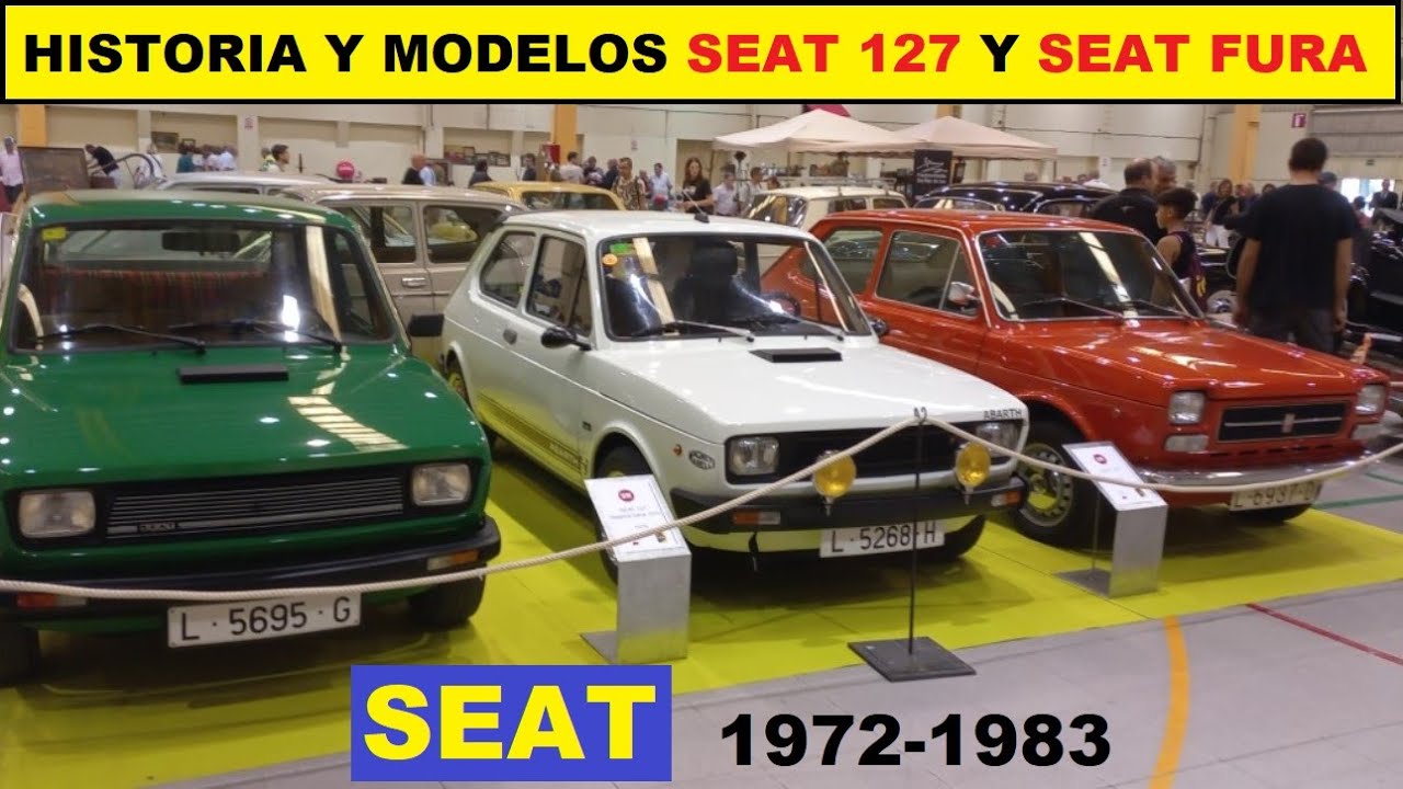 Seat 127 y Seat Fura 1972-83. Historia y Modelos de las 3 series.