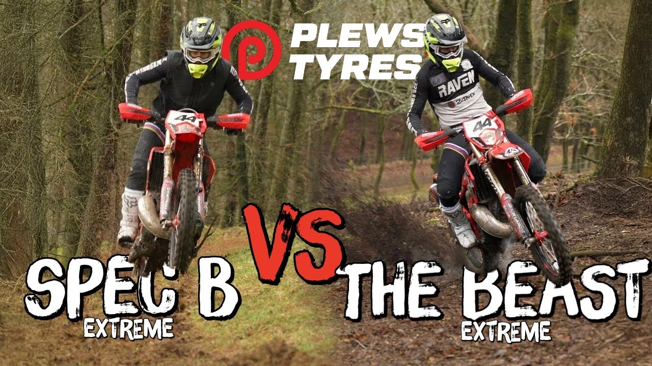Plews Tyre shootout The Tough One “spec b” VS The beast “extreme” With Charlie Frost….