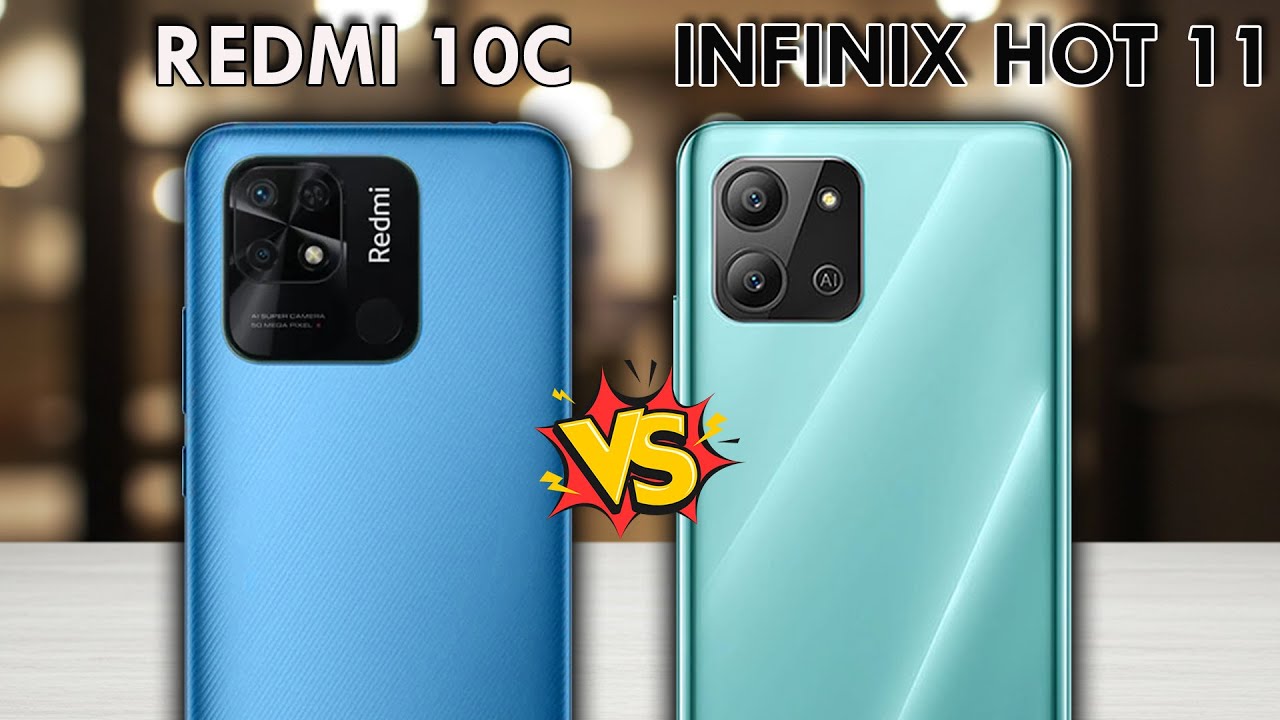 XIAOMI REDMI 10C VS INFINIX HOT 11 2022