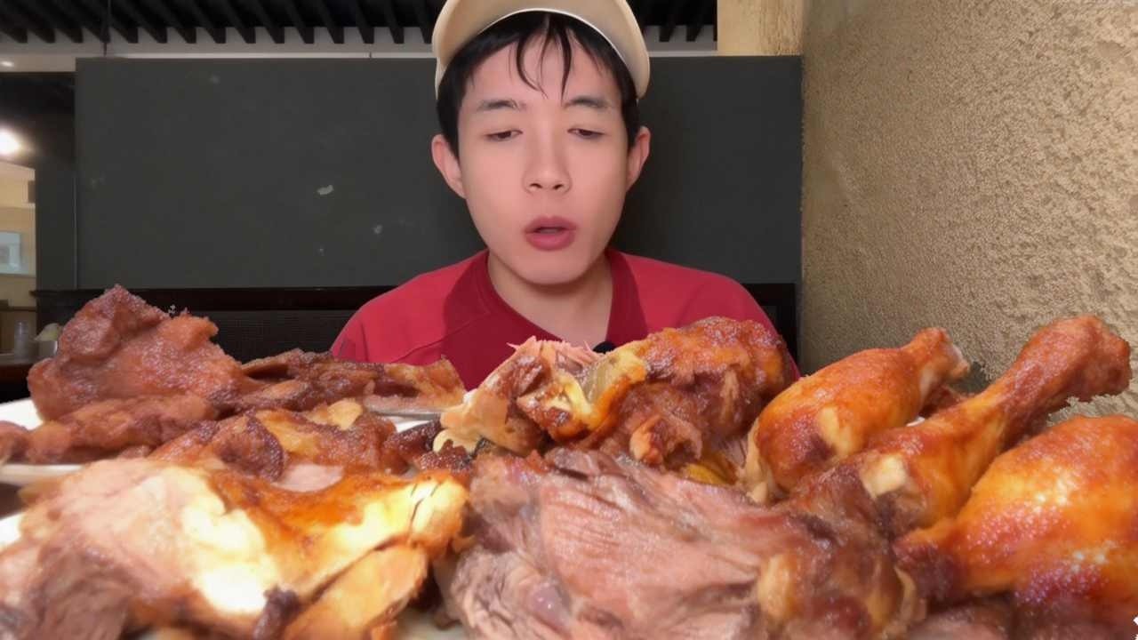 69元自助烤肉無限吃！秘制辣椒醬料鋪滿，香噴噴全是料！【冻冻超大一口】