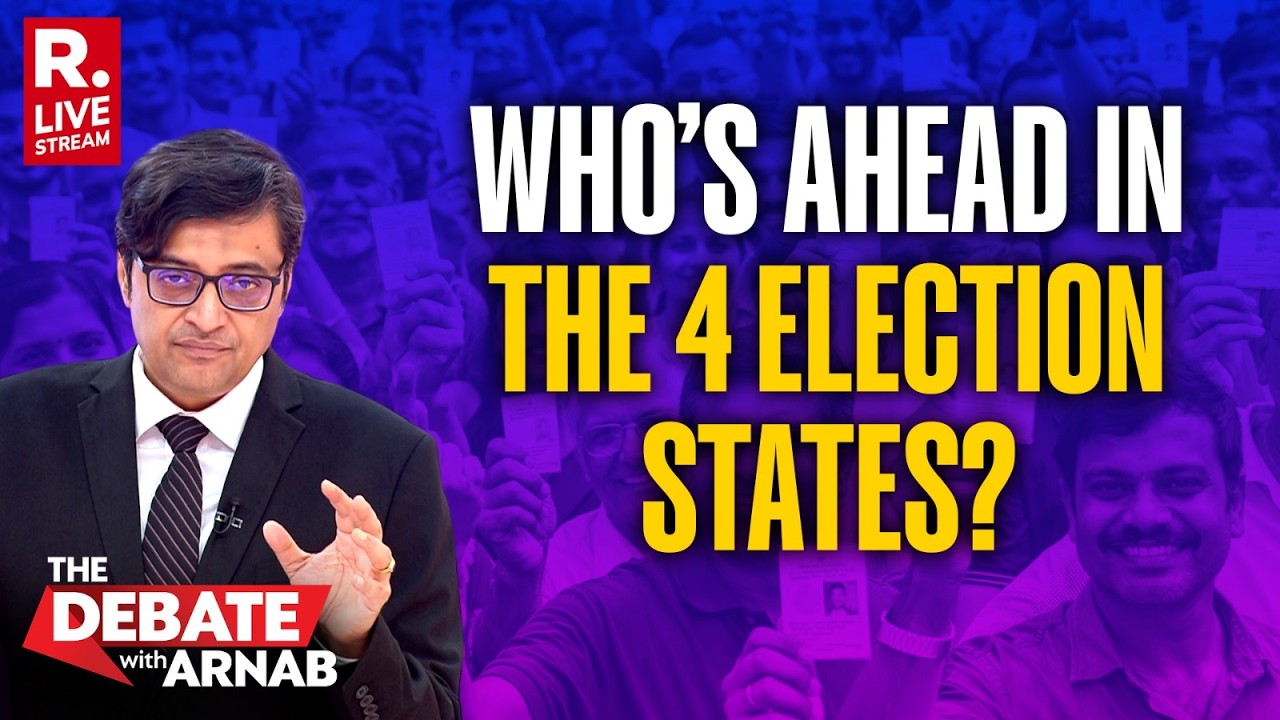 Debate With Arnab LIVE: Who&rsquo;s Ahead In The Four Election States?