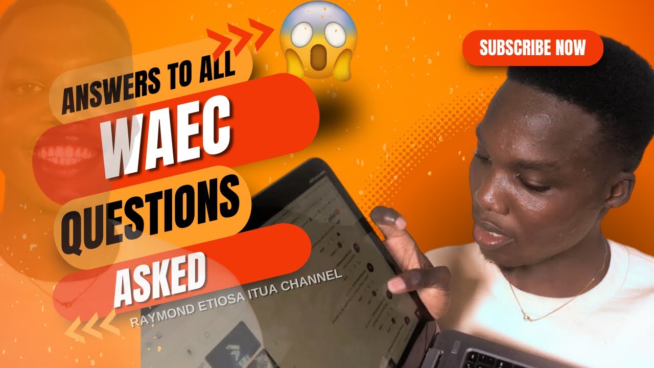 ANSWERS TO ALL WAEC QUESTIONS & SOLUTIONS TO CORRECTION OF NAME/ D.O.B ON YOUR WAEC CERTIFICATE.
