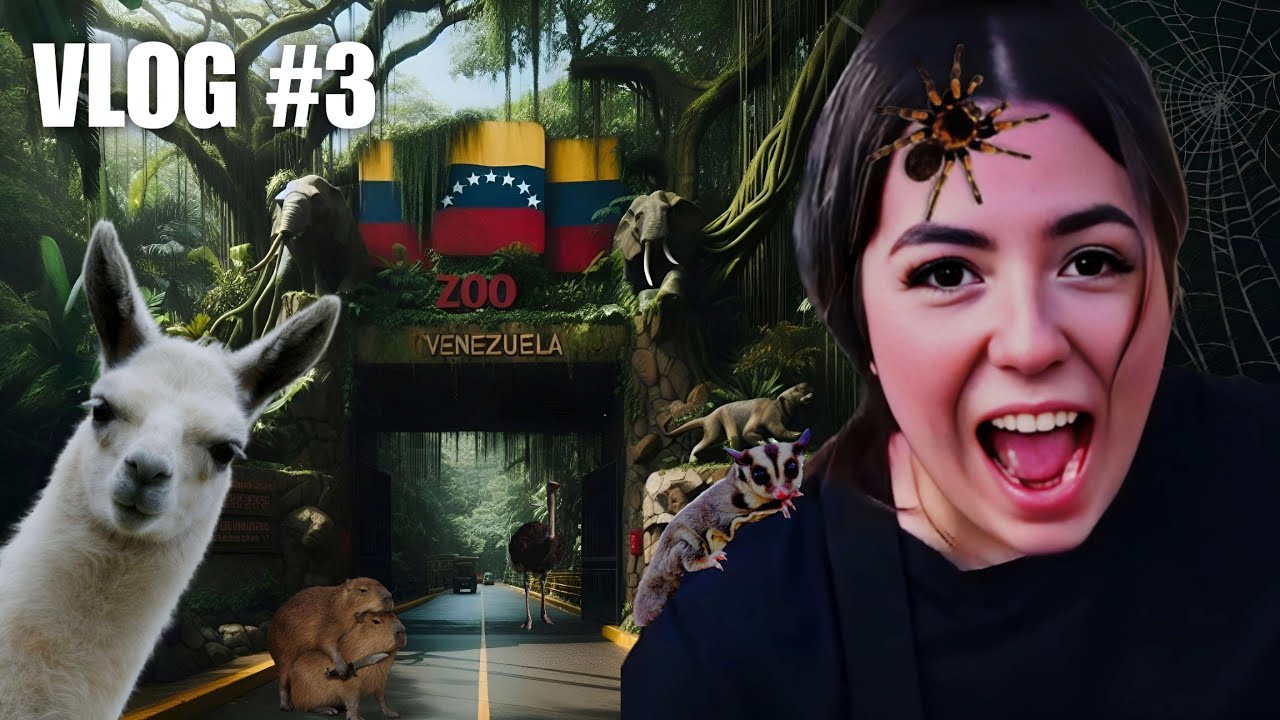 ZOOLÓGICO DE CONTACTO EN CARACAS VENEZUELA | Vlog #3