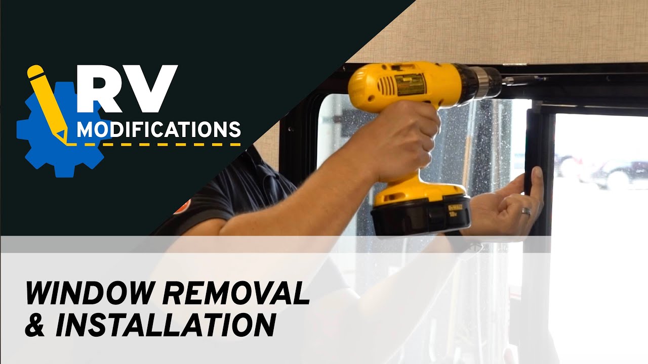 How To Replace an RV Window | RV Modifications