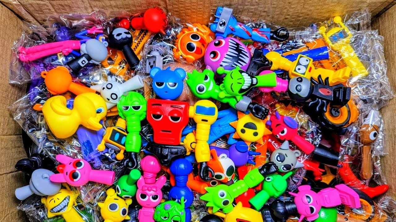 8:30 Minutes Satisfying with Incredibox Sprunki All PHASES From Playset ASMR | Review Toys