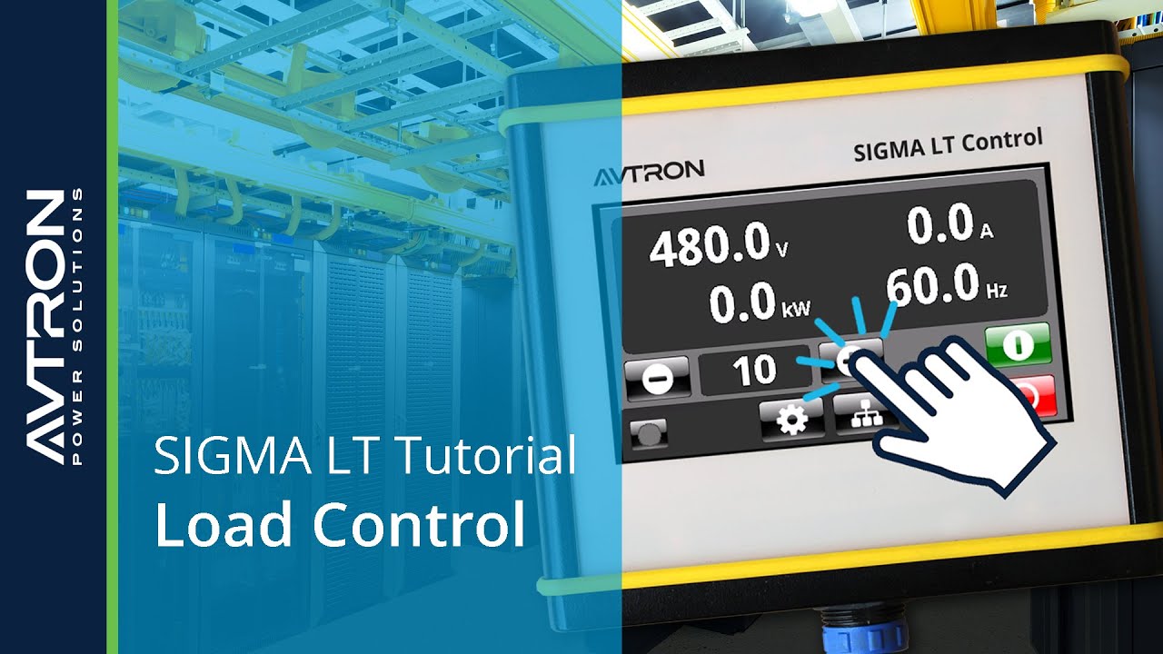SIGMA LT Tutorials: Load Control
