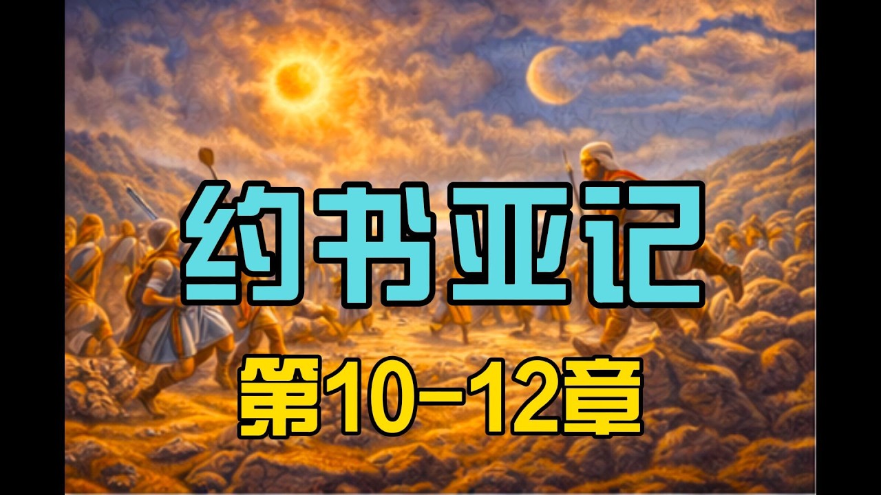 《圣经》约书亚记 10–12 章｜神为百姓争战的日子