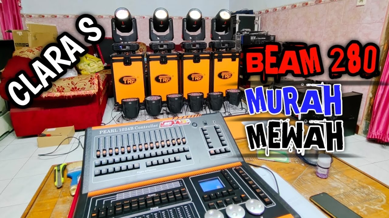 beam CLARA S 14R TRF . murah . !! Cahaya sangat terang .