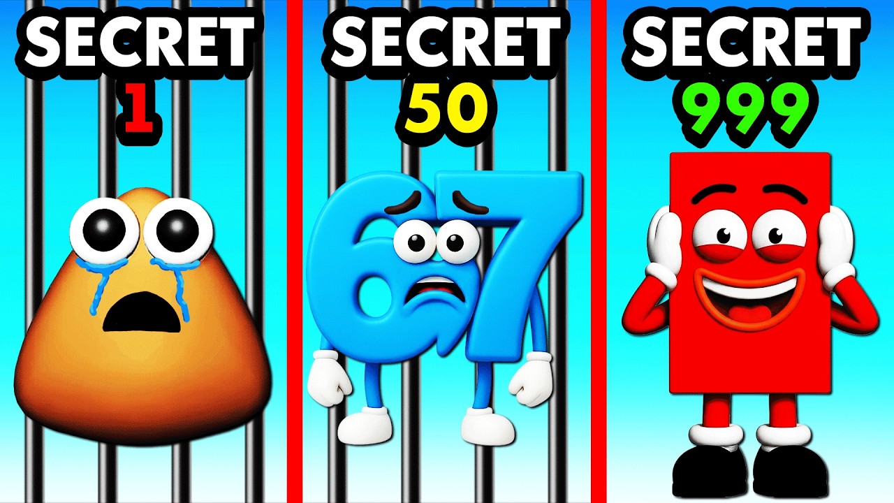 Pou Escapes SECRET PRISON (Movie)