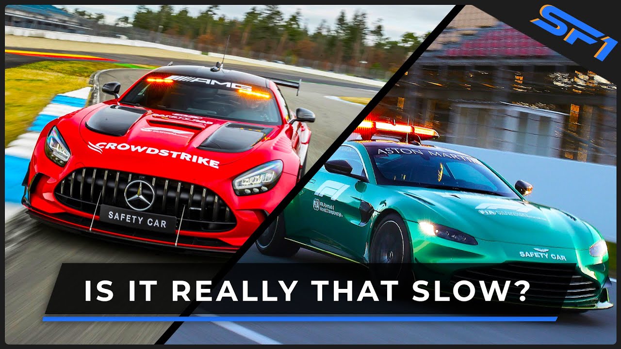 Is Aston Martin Safety Car TOO SLOW For 2022 Formula One Cars? (Safety Cars Comparison)