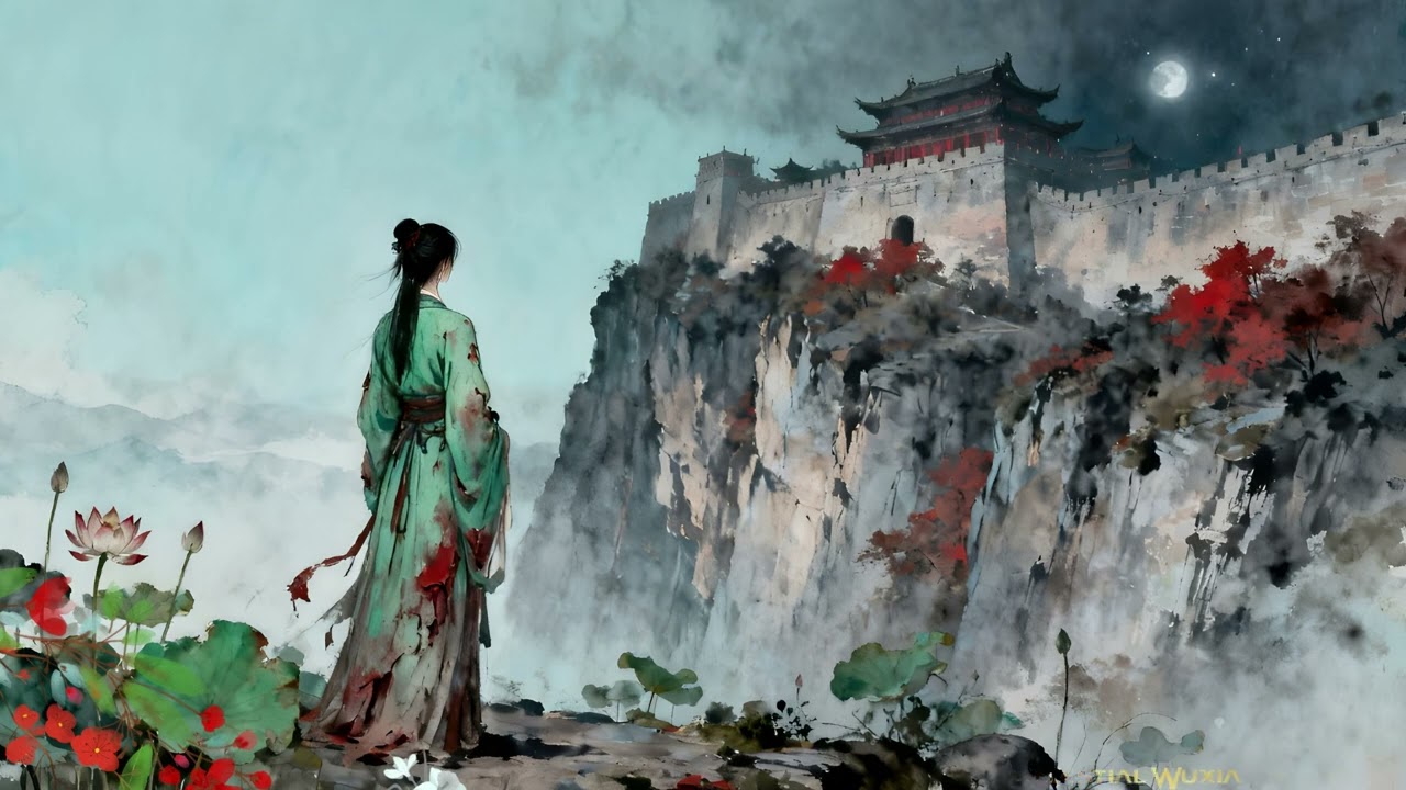 Sorrow Beneath the Heavenly Moon | Wuxia Instrumental