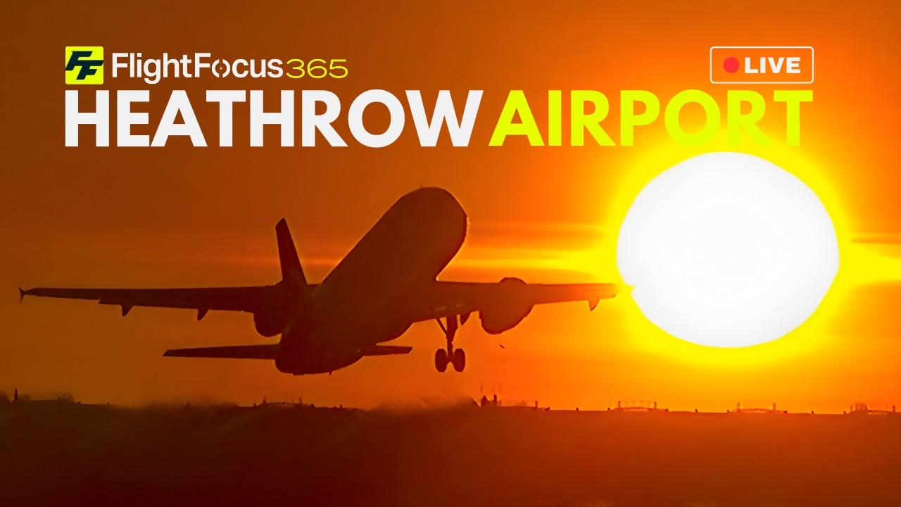 Heathrow Airport Live - Wednesday 4th March 2026