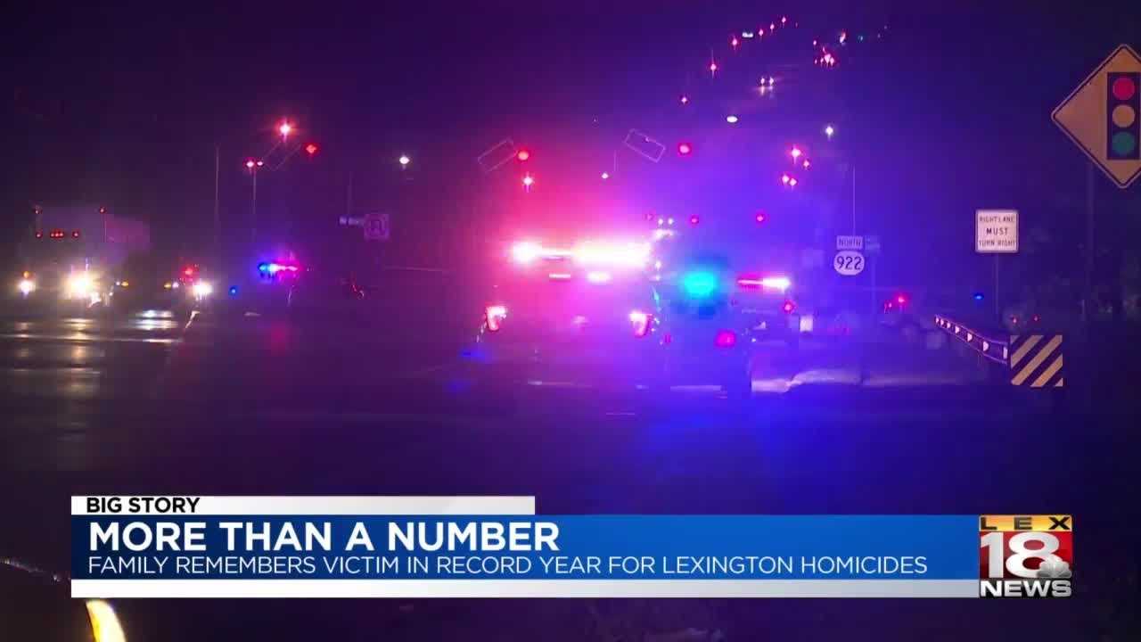 More than a number: Family remembers victim in record year of homicides
