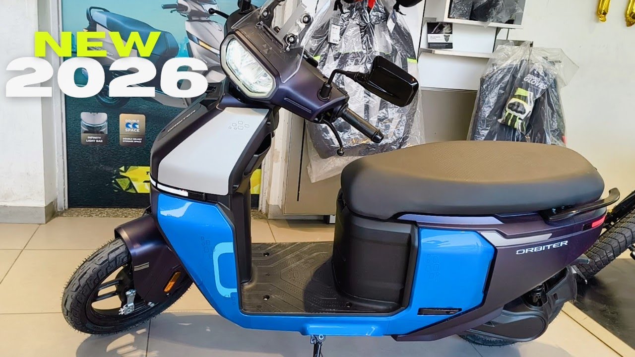 TVS 2026 Latest Electric 🔋🔋 Scooter ORBITER with Long Range | Moto Kamlesh Bhadana 