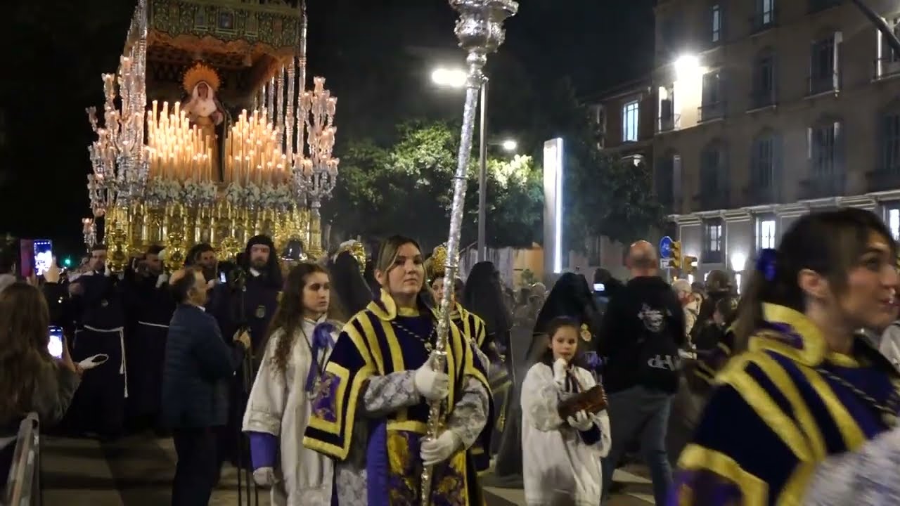 Mª STMA DE GRACIA ( RESCATE) - ALAMEDA PRINCIPAL - SEMANA SANTA MALAGA 2024