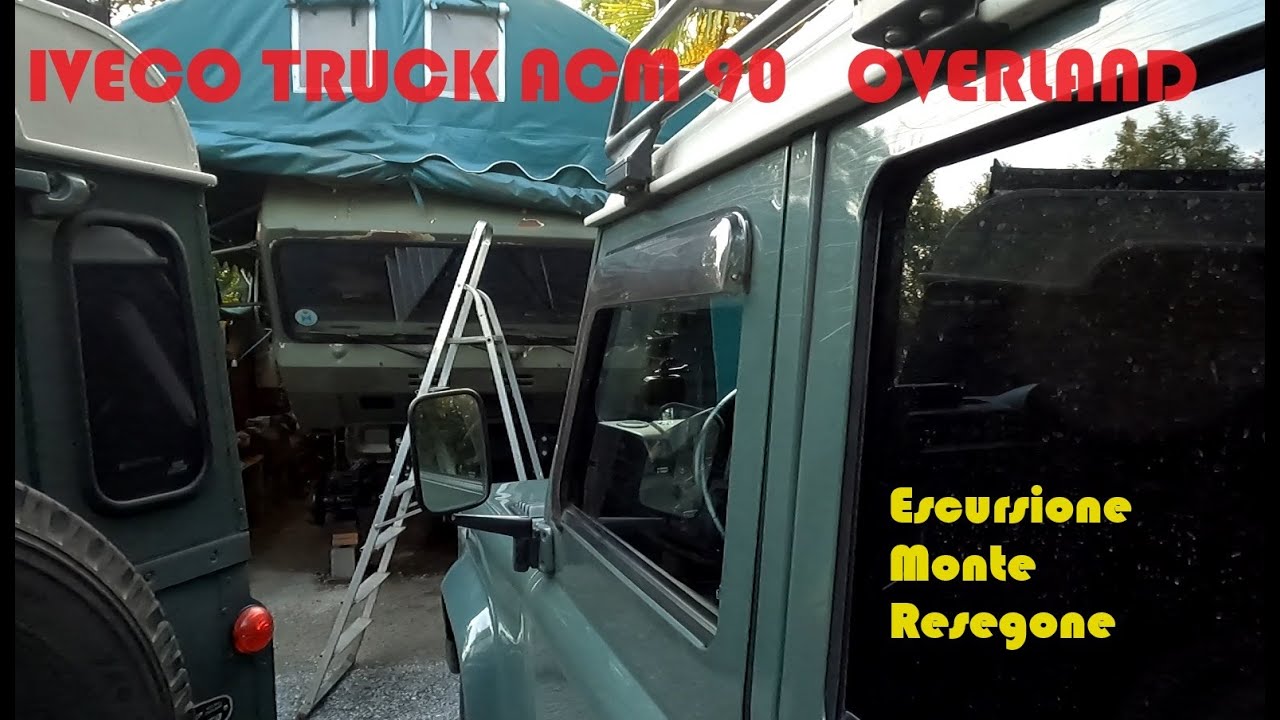IVECO TRUCK ACM 90  Dopo un anno di 💪LAVORO-🚐Camperizzazione-Escursione 🥾Monte Resegone
