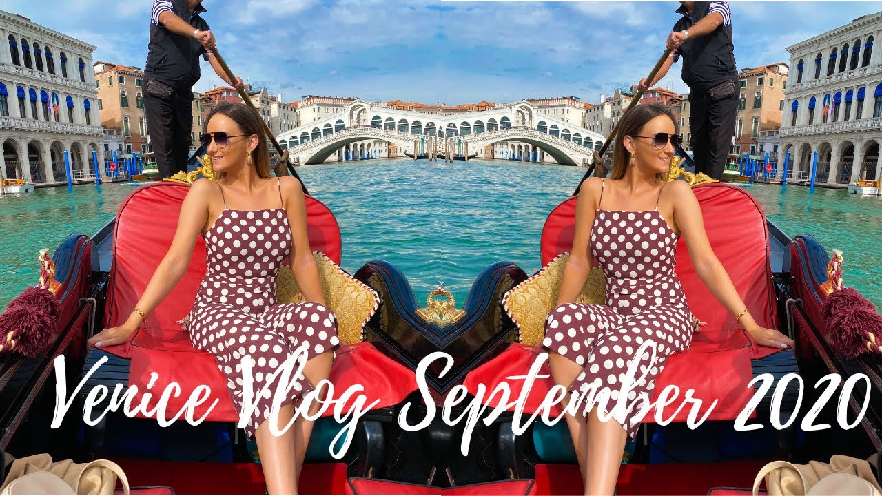 VENICE VLOG SEPTEMBER 2020 - WHAT AN ITALY TRIP!! GONDOLAS, EXPLORING, FOOD!