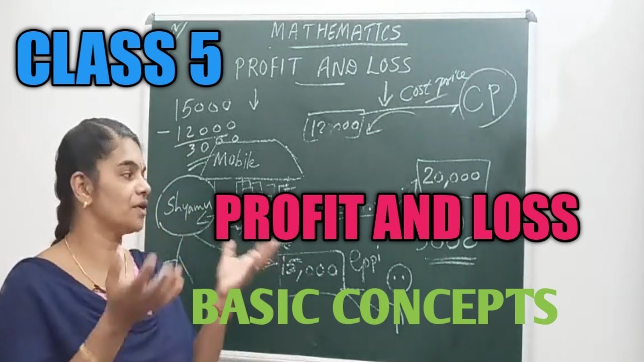 CLASS 5/MATHS/ PROFIT AND LOSS/ BASIC CONCEPTS