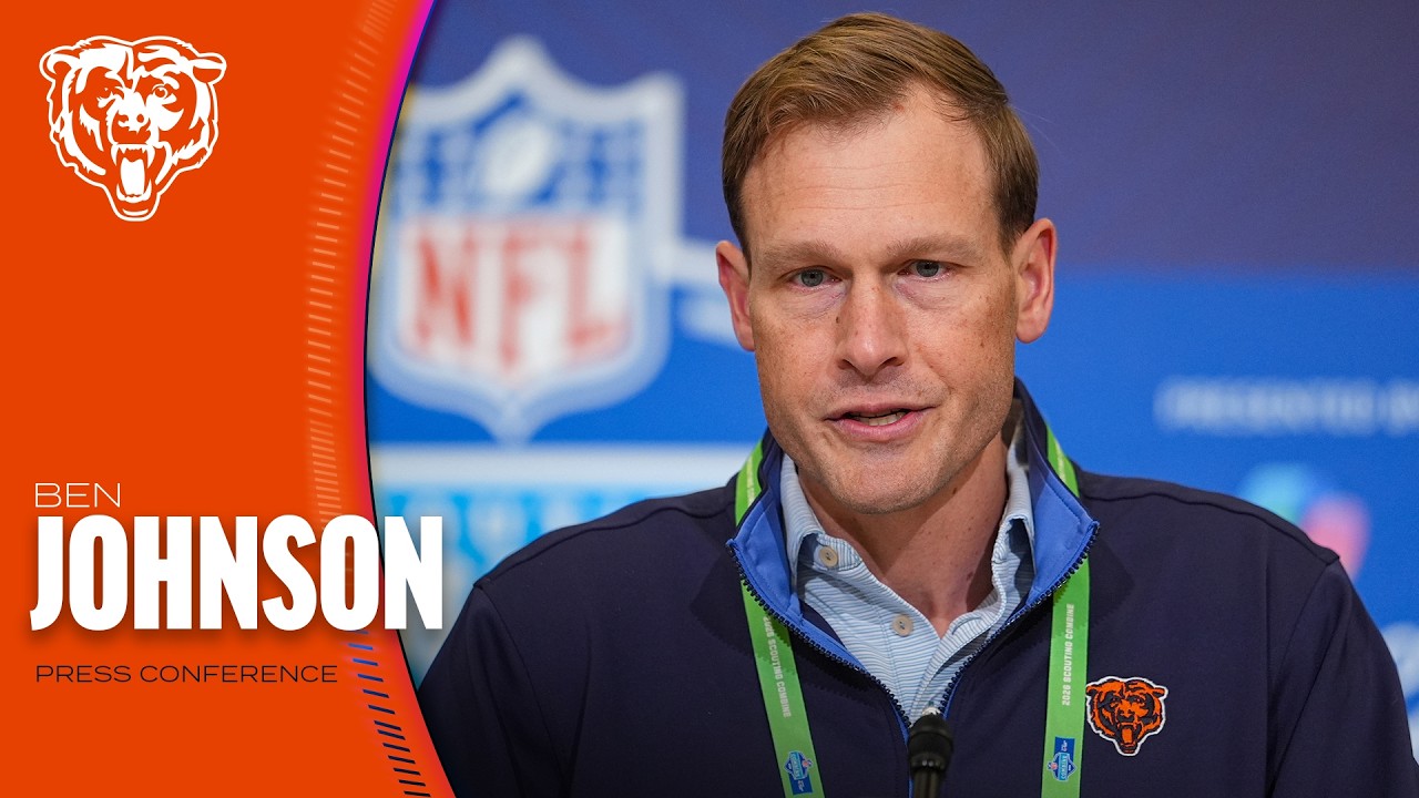 Ben Johnson on working with Ryan Poles to 're-tool' roster this offseason | Press Conference