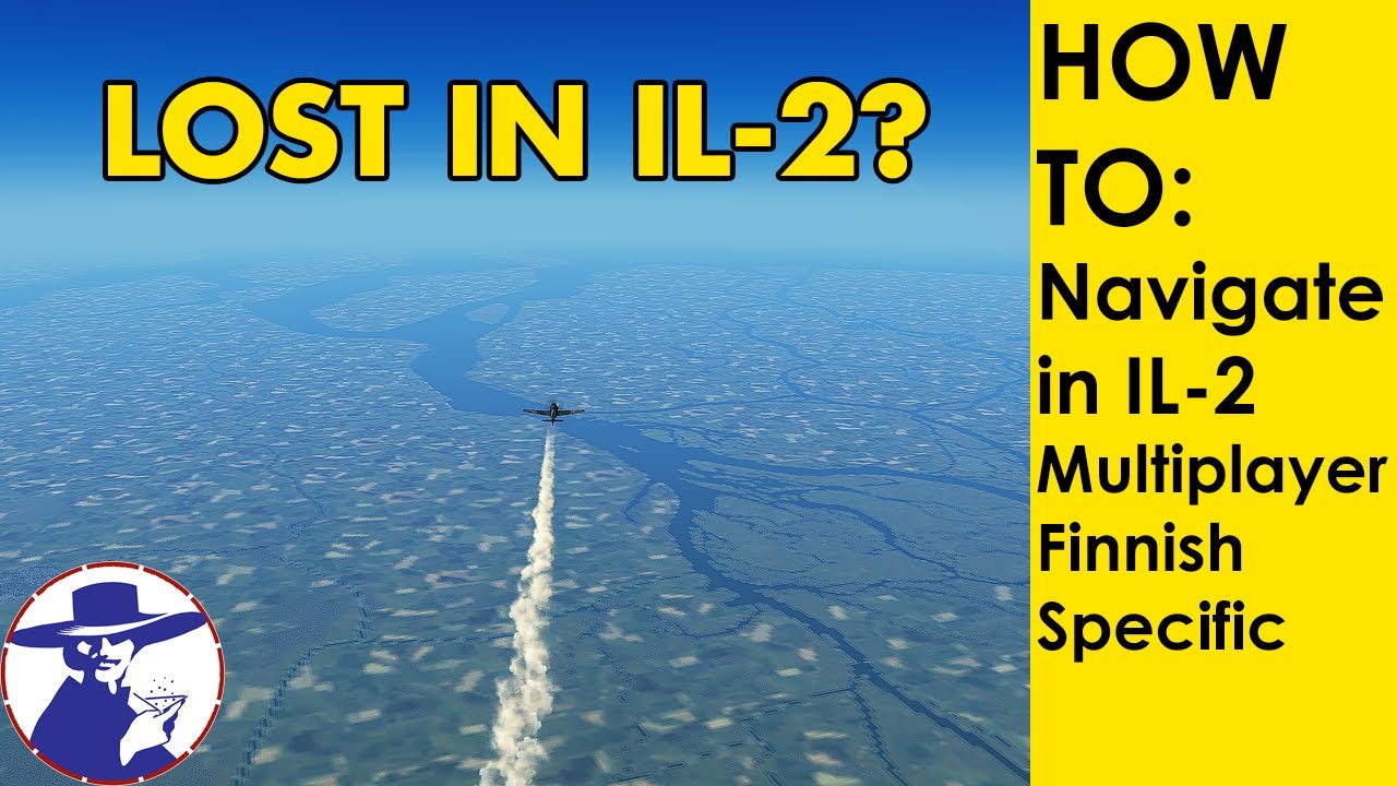 How To Navigate in IL-2 Multiplayer (Finnish Specific) | Don't Be Lost, Find Your Way!