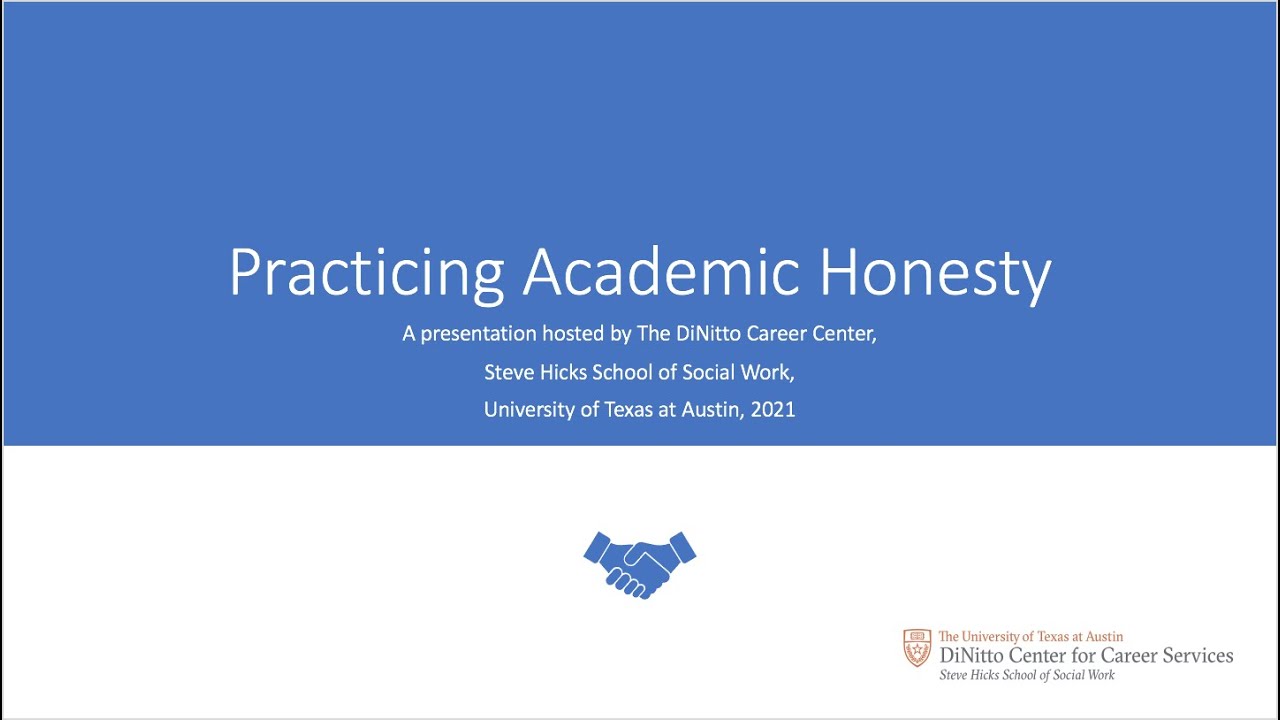 Writing Workshop: Academic Honesty