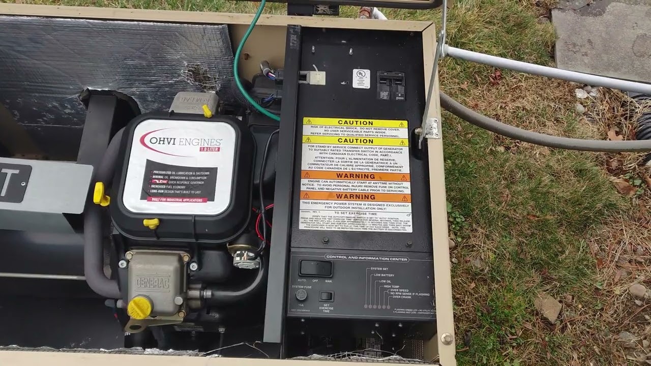 Generac home Generator won't start on auto but will on manual