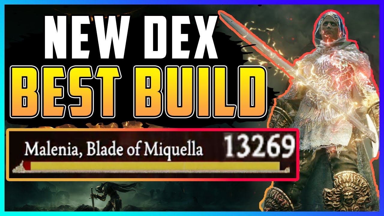 ELDEN RING: BEST DEX BUILD NEW 1.07!!!