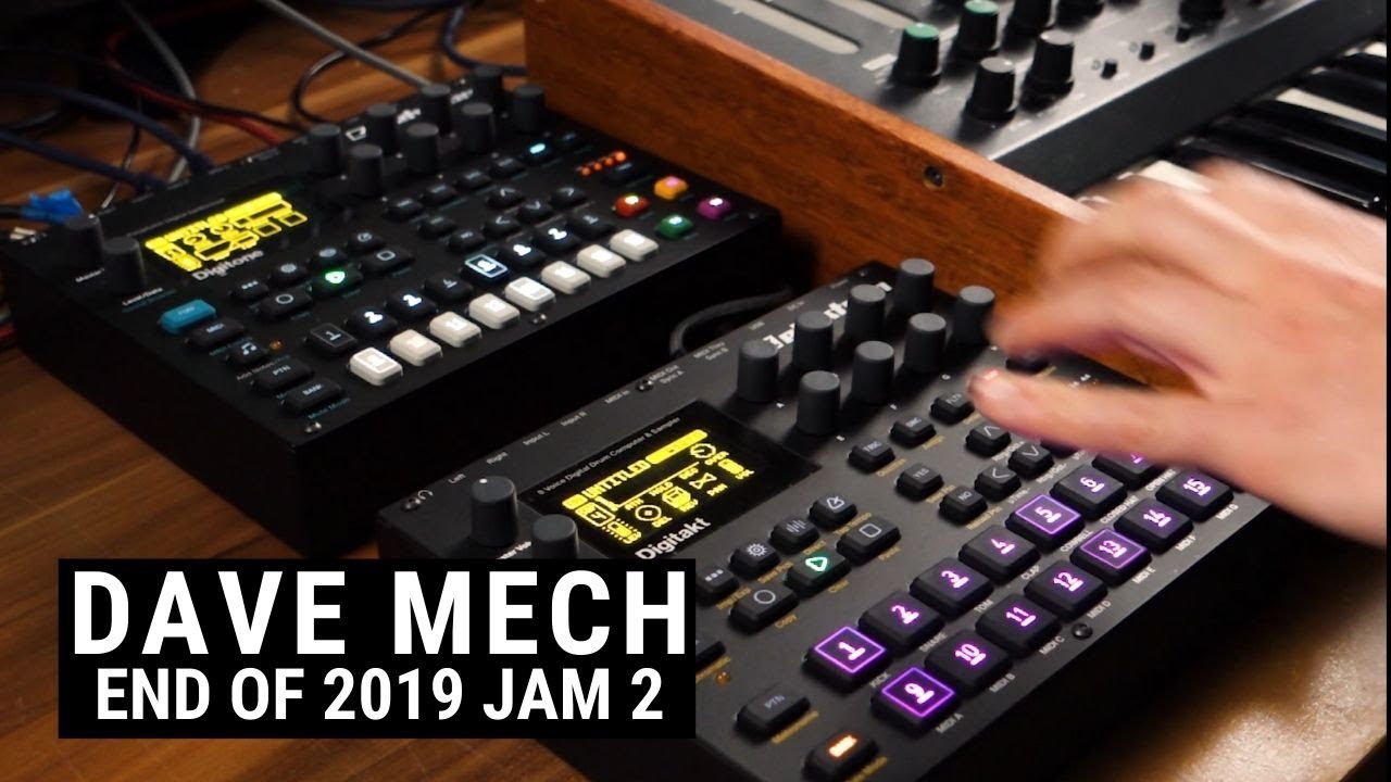 End of 2019 jam #2 | Berlin Techno with Dominion 1 + Digitakt + Digitone