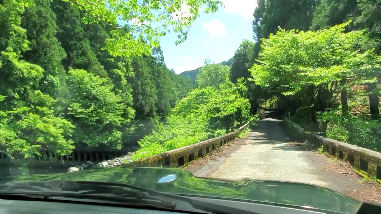 ジムニーで明神林道を走る！丸太の森→矢倉沢まで　3密回避の気晴らしドライブ!【車載動画】