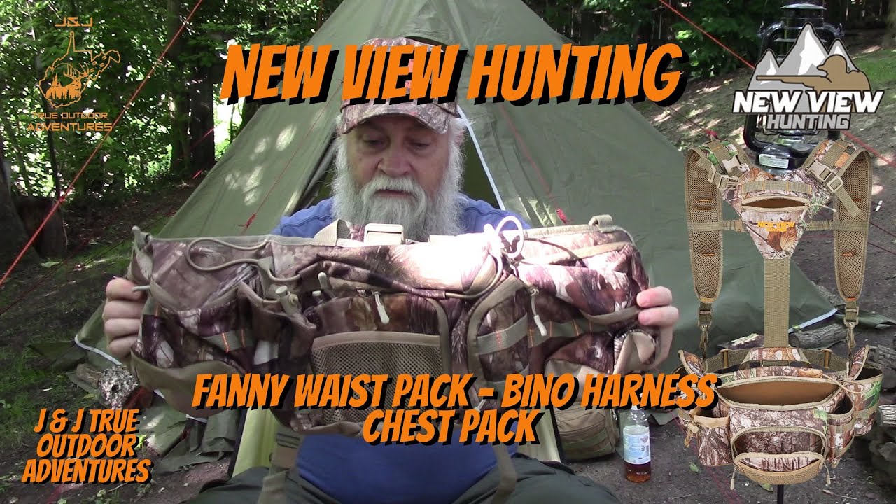 NEW VIEW HUNTING - Fanny Waist Pack - Bino Harness Chest Pack