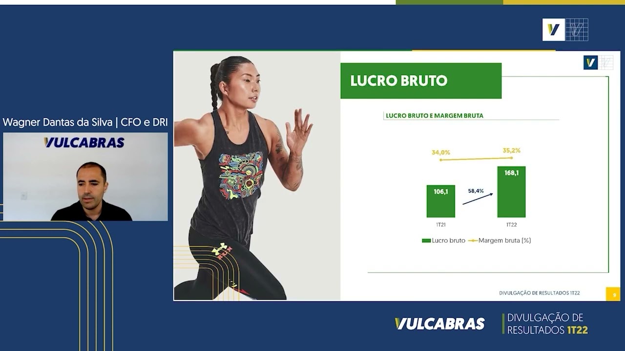 Vulcabras divulga resultados financeiros do 1&deg; trimestre de 2022