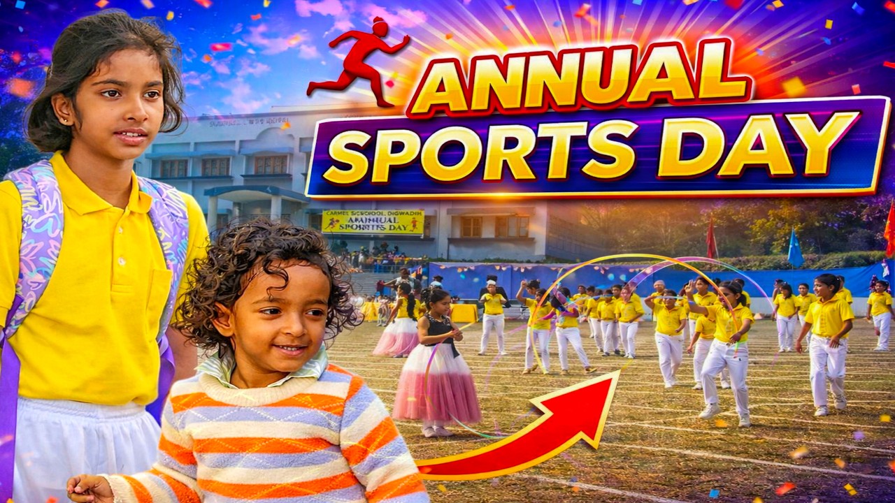Aaj Rishika ka Annual Sports Day 😍 | Full Day School Masti Vlog