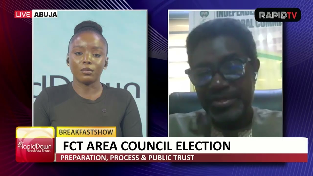 FCT Area Council Election: Preparation, Process & Public Trust GUEST: WILFRED IFOGAH