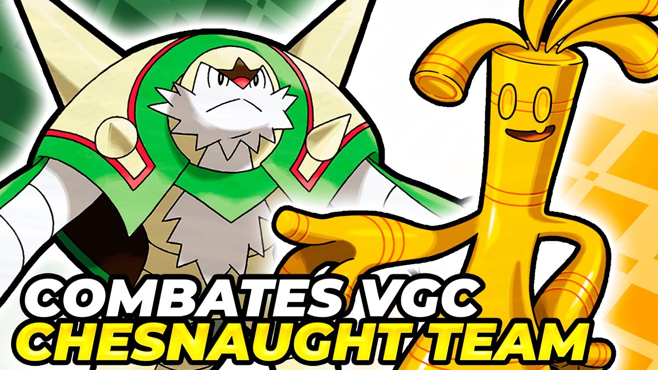 Un EQUIPO con... ¡¿CHESNAUGHT?! | COMBATES VGC REGULACIÓN H