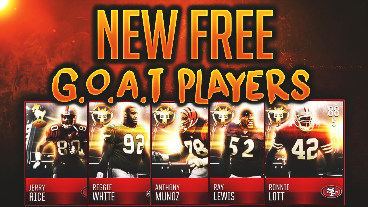 FASTEST WAY TO GET THE NEW G.O.A.T. EDITION PLAYERS! New Madden Mobile 18 GOAT Promo
