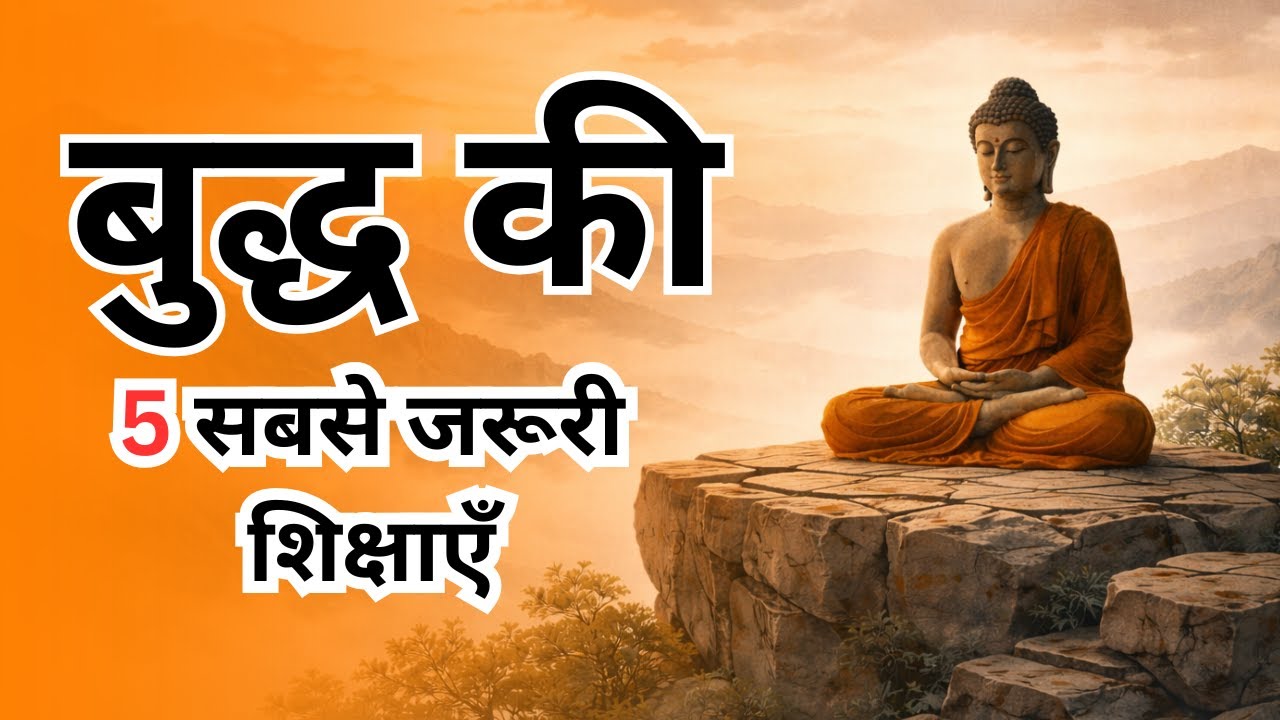 बुद्ध की 5 सबसे जरूरी शिक्षाएँ | Buddha Teachings in Hindi